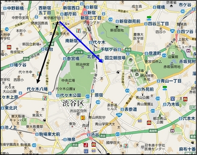 新宿広域地図