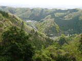 高尾山0420登山道からの景色